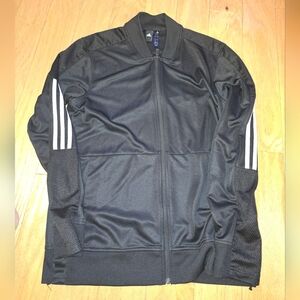 Adidas Men's Side Snap Full-Zip Track Jacket Size L